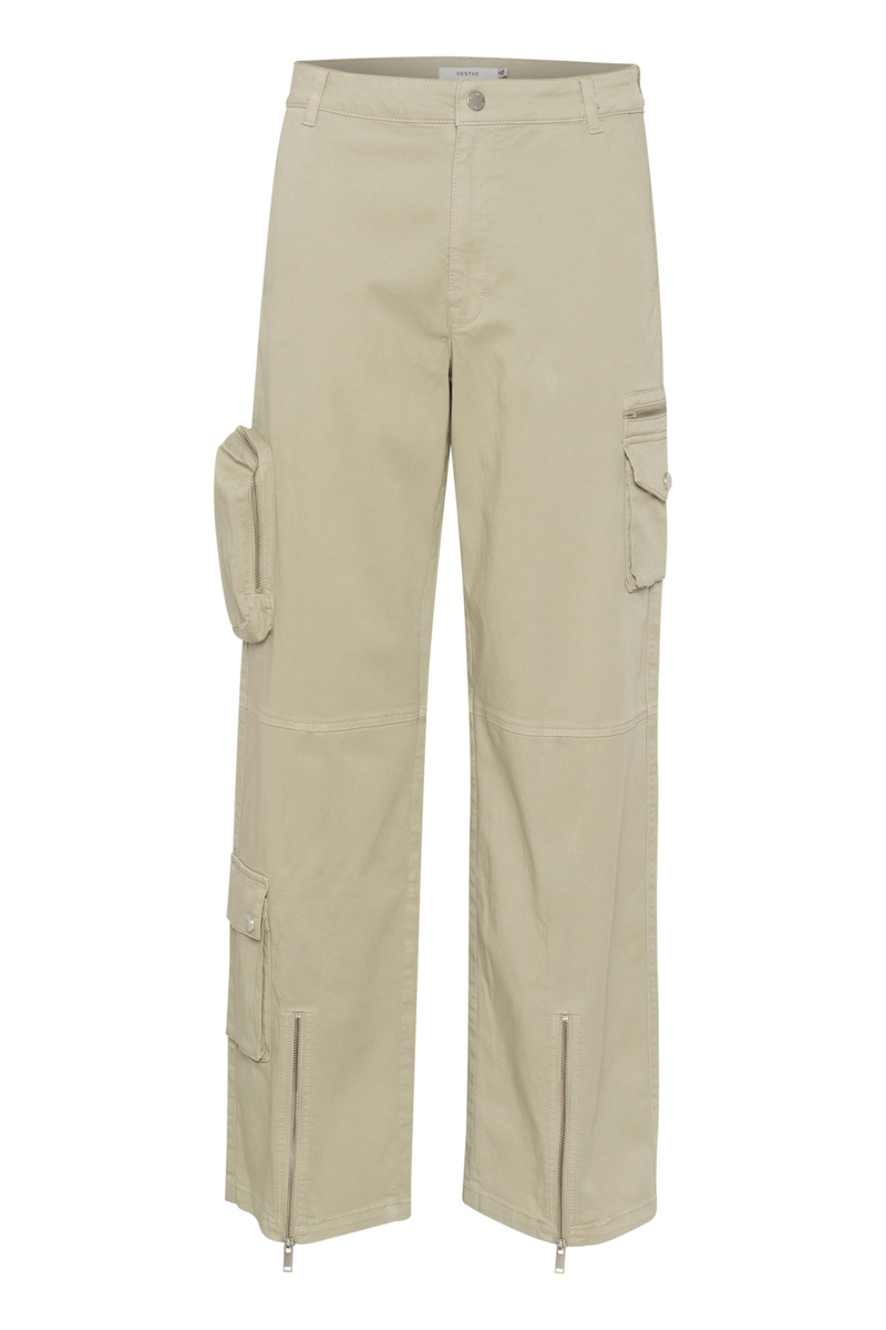 Dames broek ecru