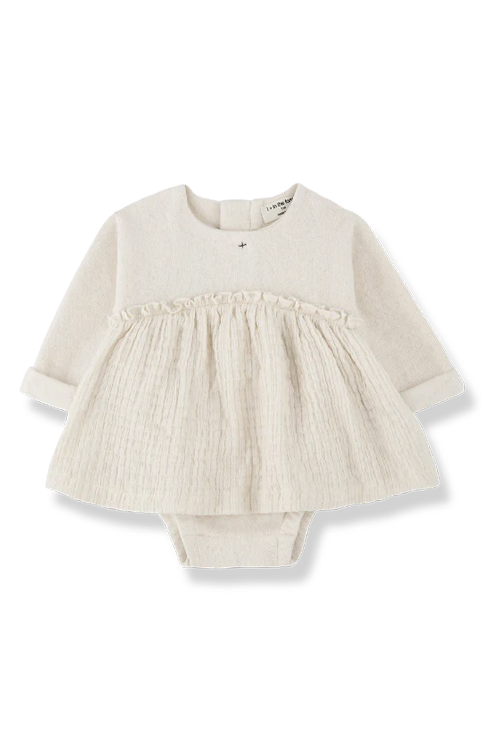 Baby jurk ecru Baby jurk ecru