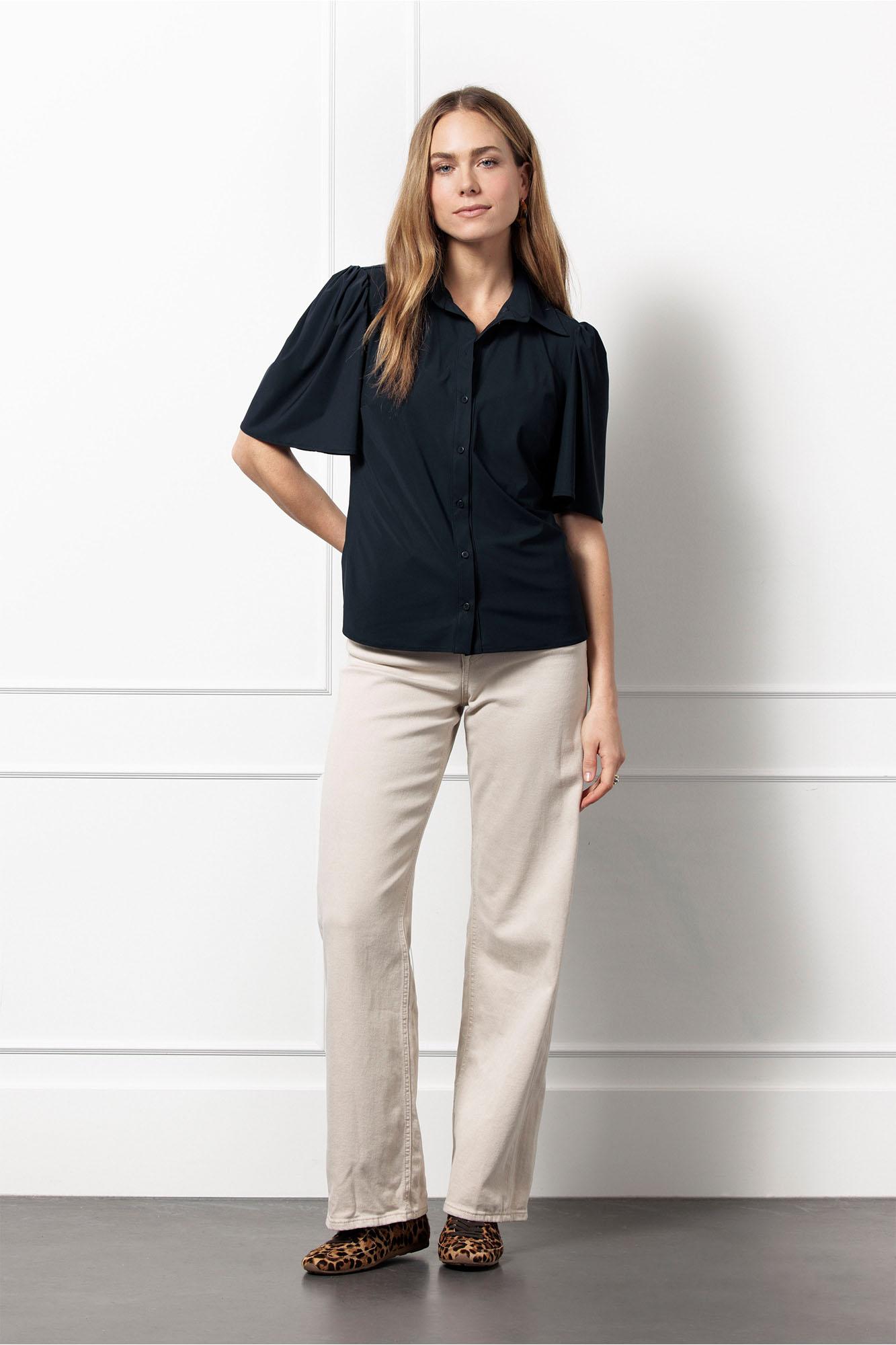 Studio Anneloes Poppy butterfly blouse Blauw-1 2