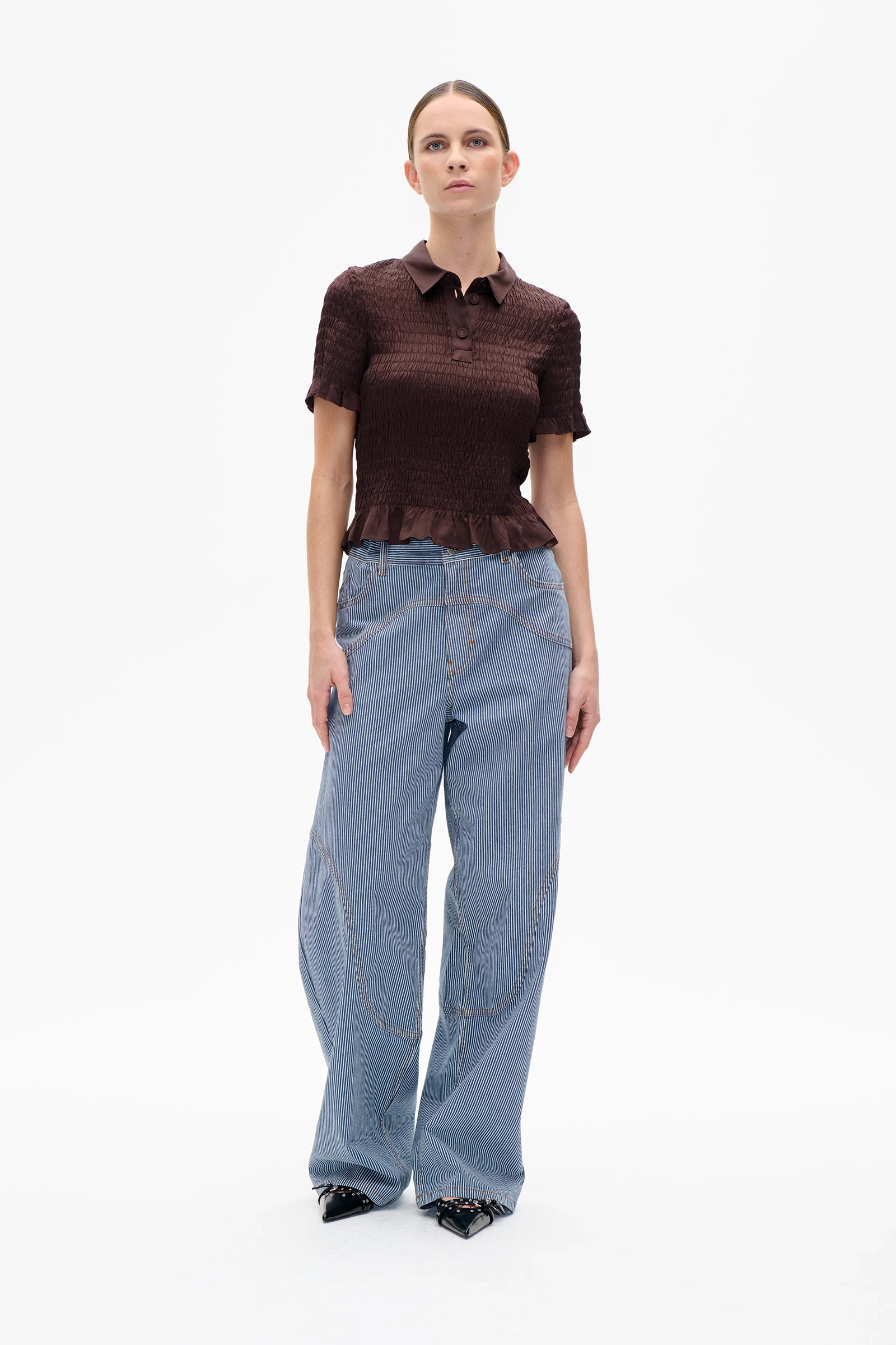 Dames jeans blauw