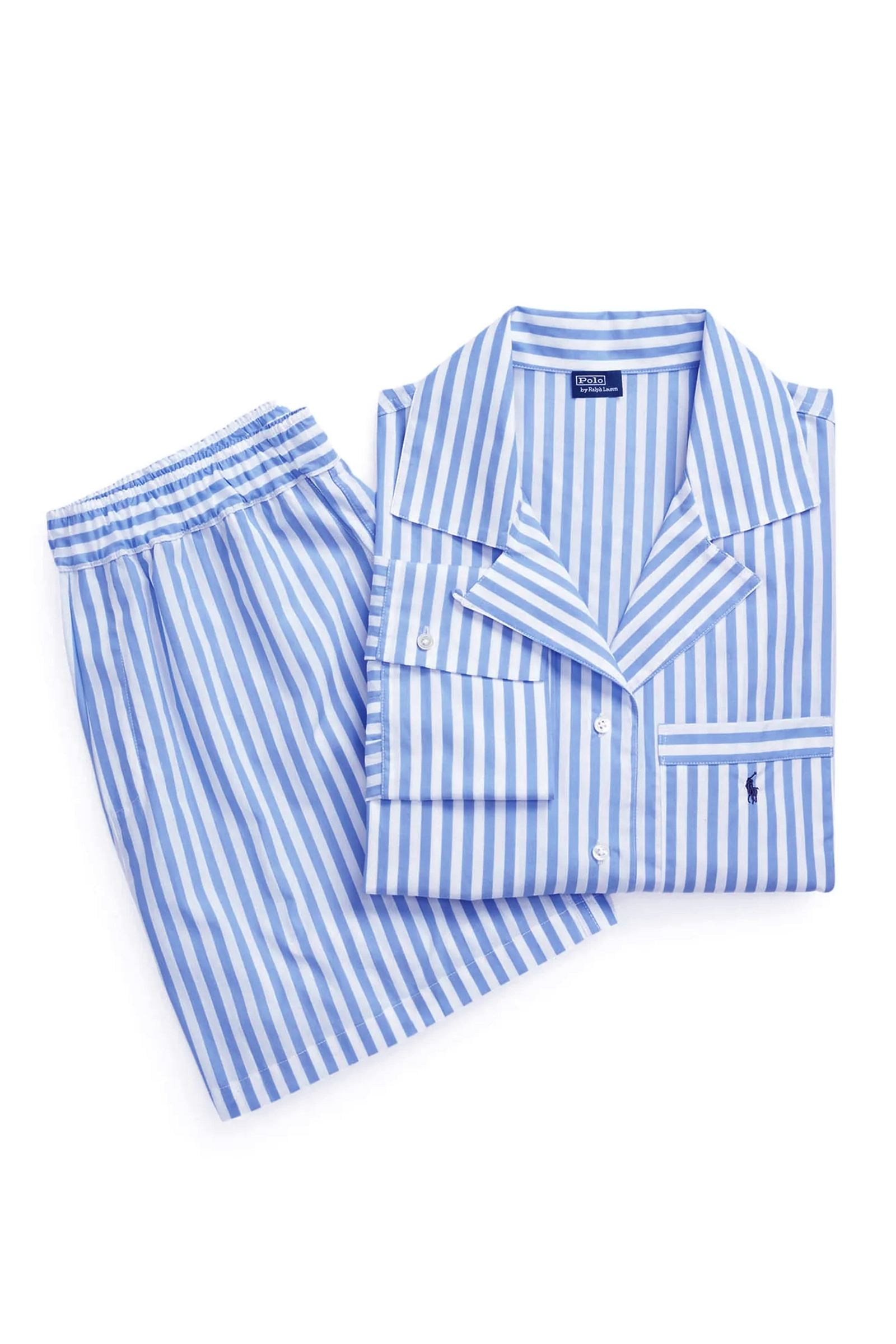 Nachtmode dames pyjama blauw