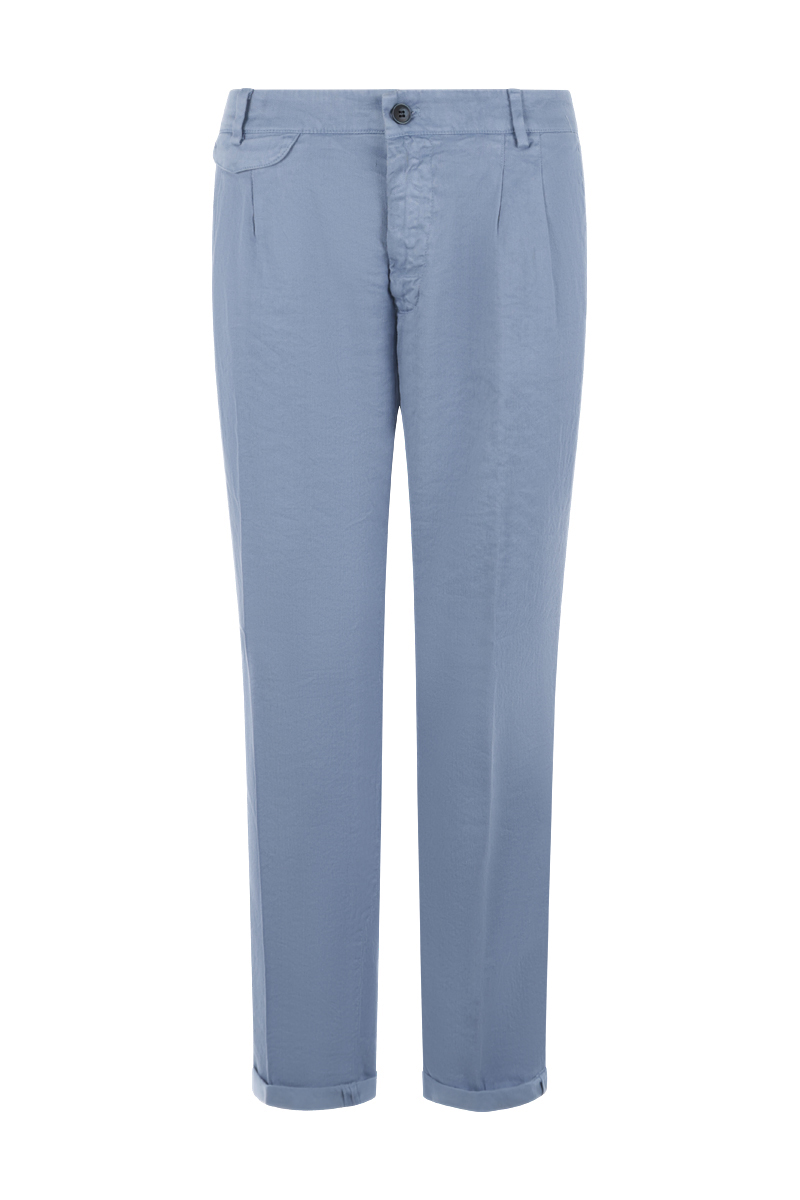 Heren broek blauw