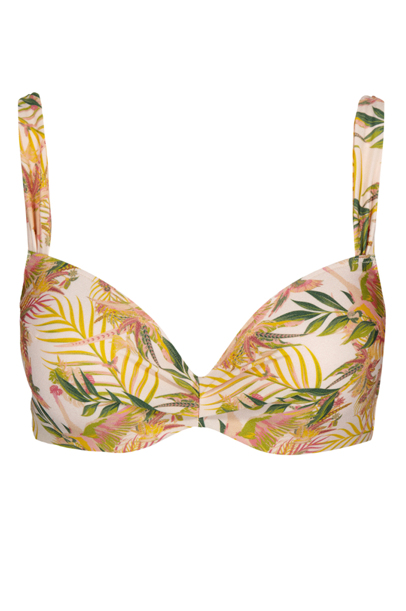 Bad/beach dames bikini top bruin