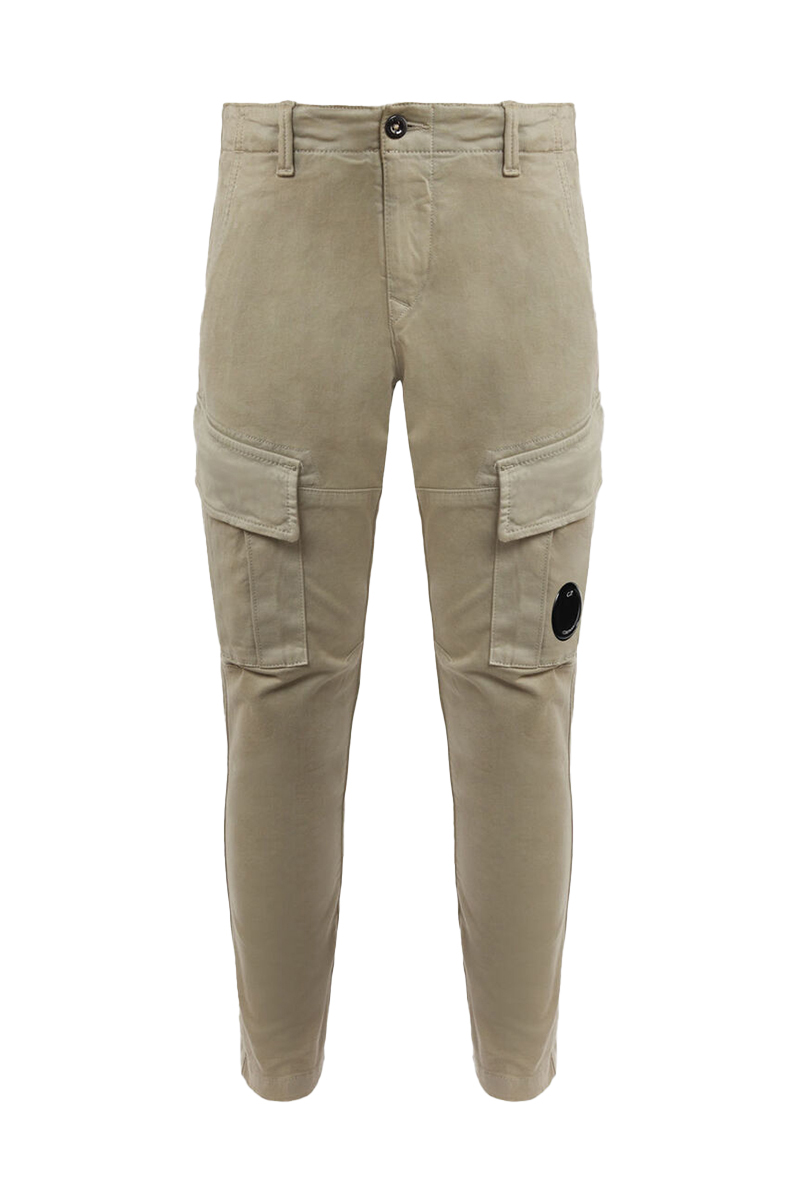 C.P. Company stretch sateen peach cargo track pants Grijs-1 1