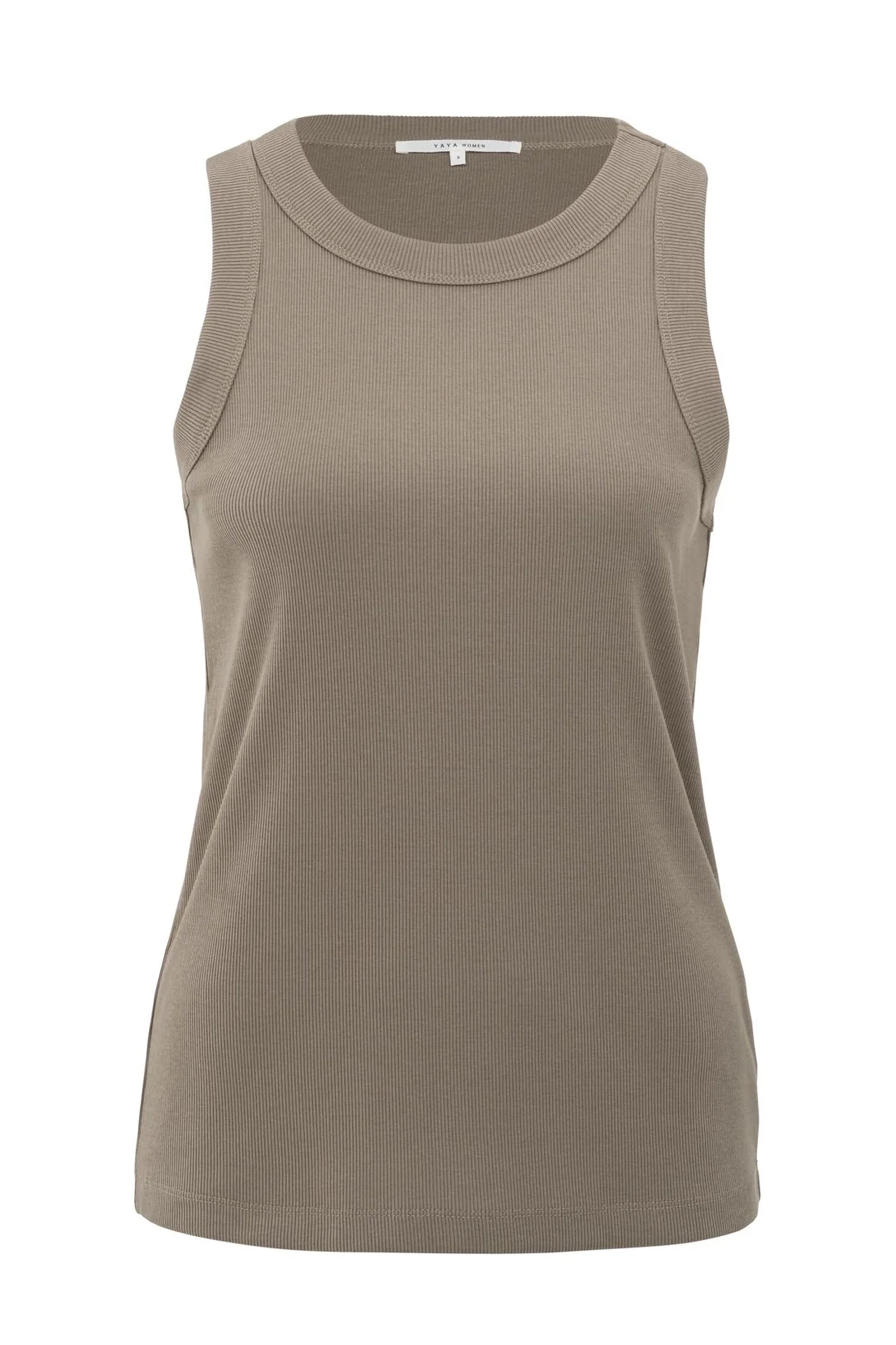 Dames top grijs