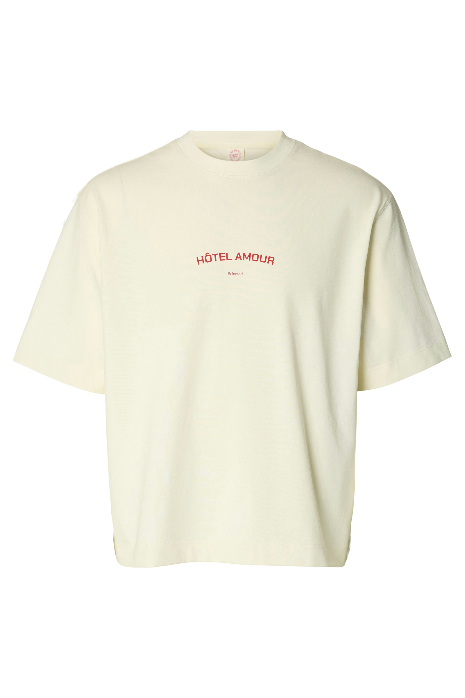 Heren t-shirt kortemouw geel