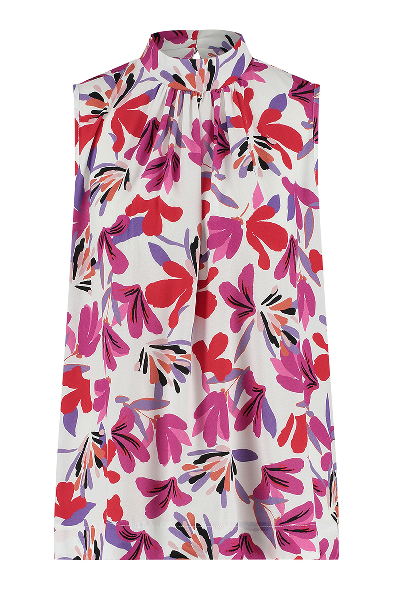 Iza multi flower  top
