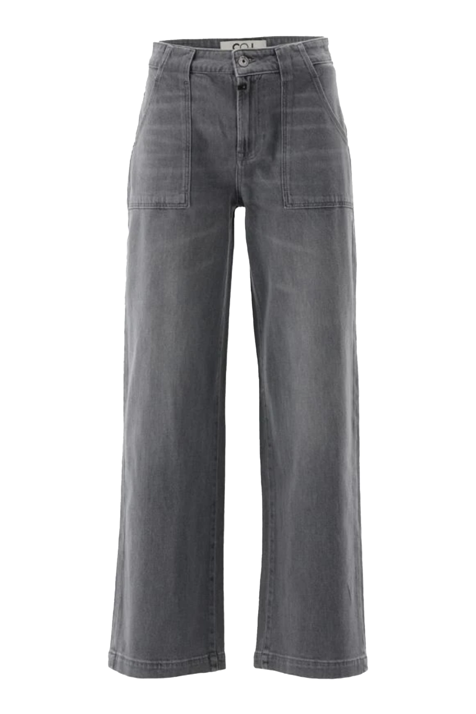 Dames jeans grijs