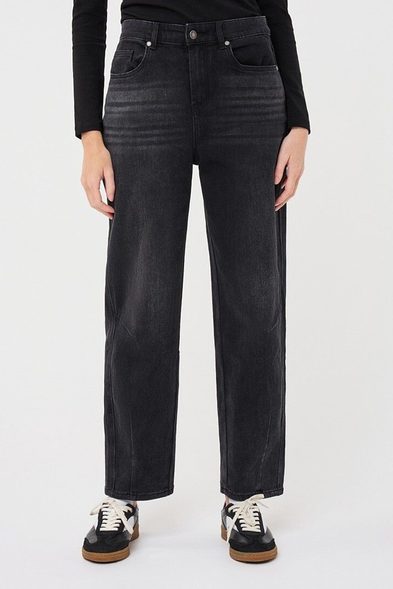 Dames broek grijs