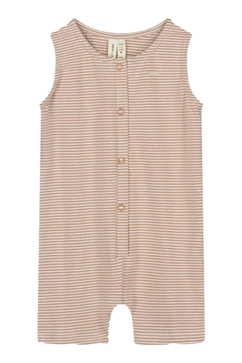 Gray Label Baby tank suity bruin/beige 1