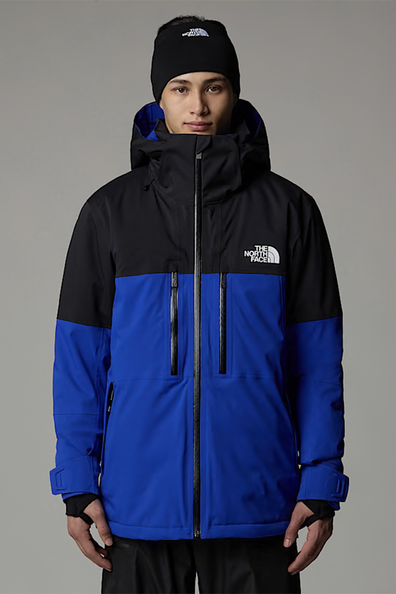 Wintersport heren jack blauw