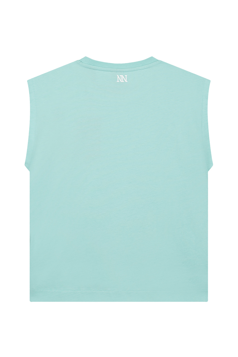 Meisjes t-shirt korte mouw groen