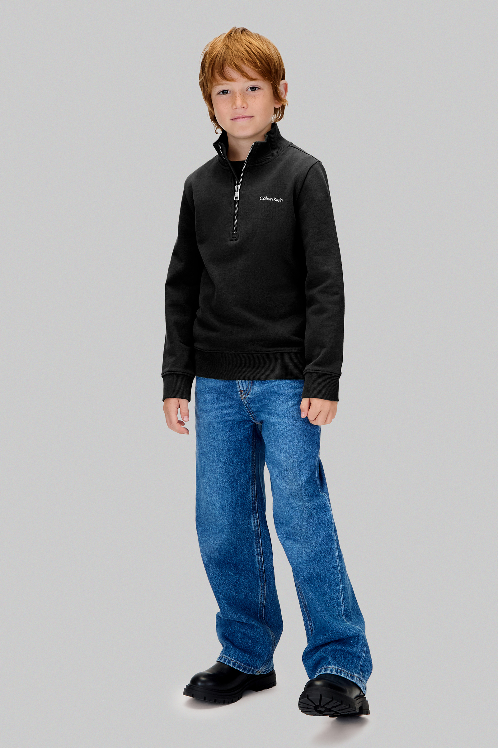 Jongens sweater zwart