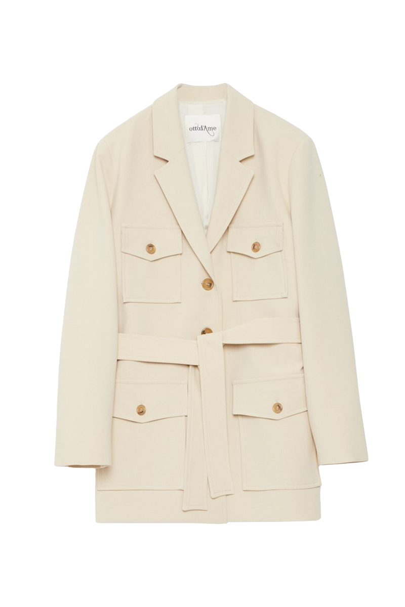 Dames blazer ecru