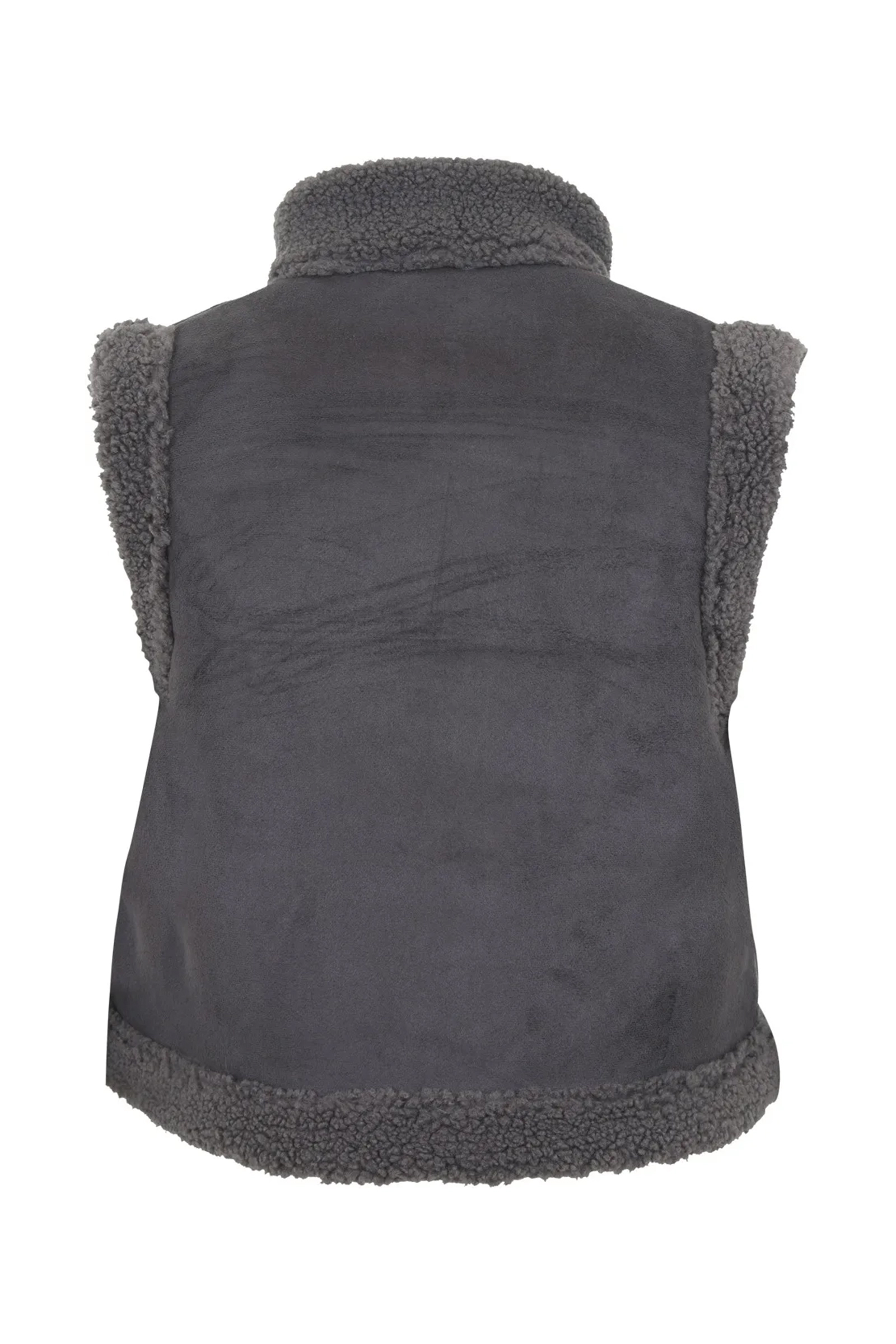 Dames gilet grijs