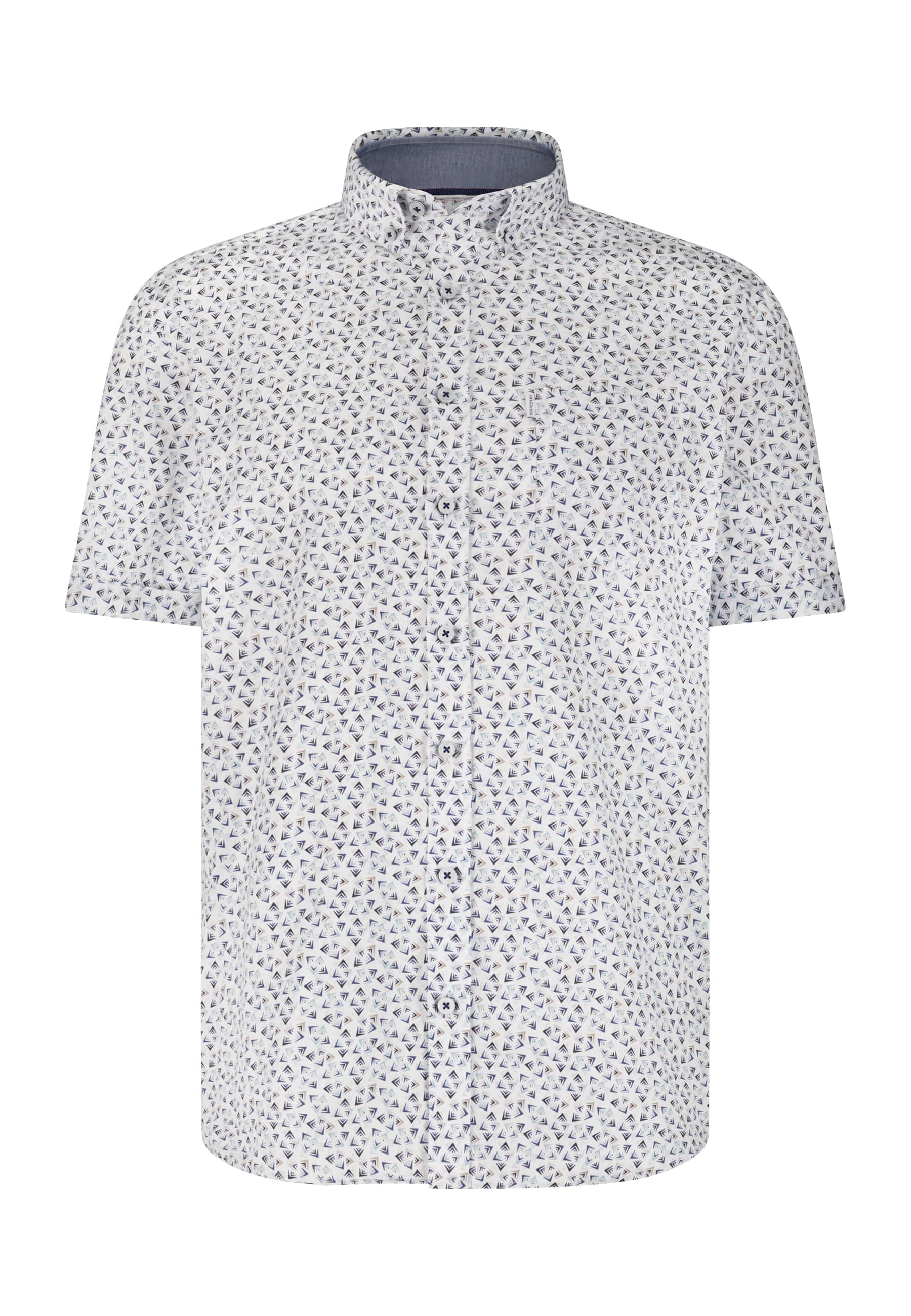Heren overhemd km casual ecru