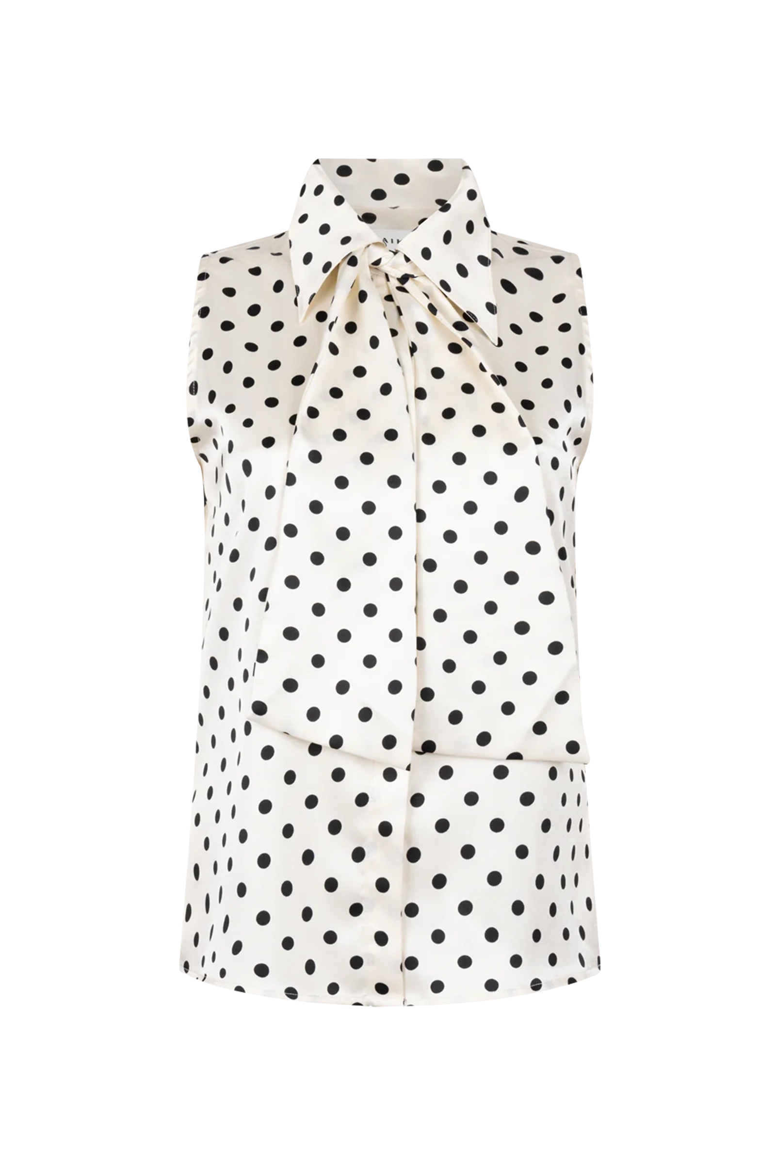 Dames blouse lange mouw ecru