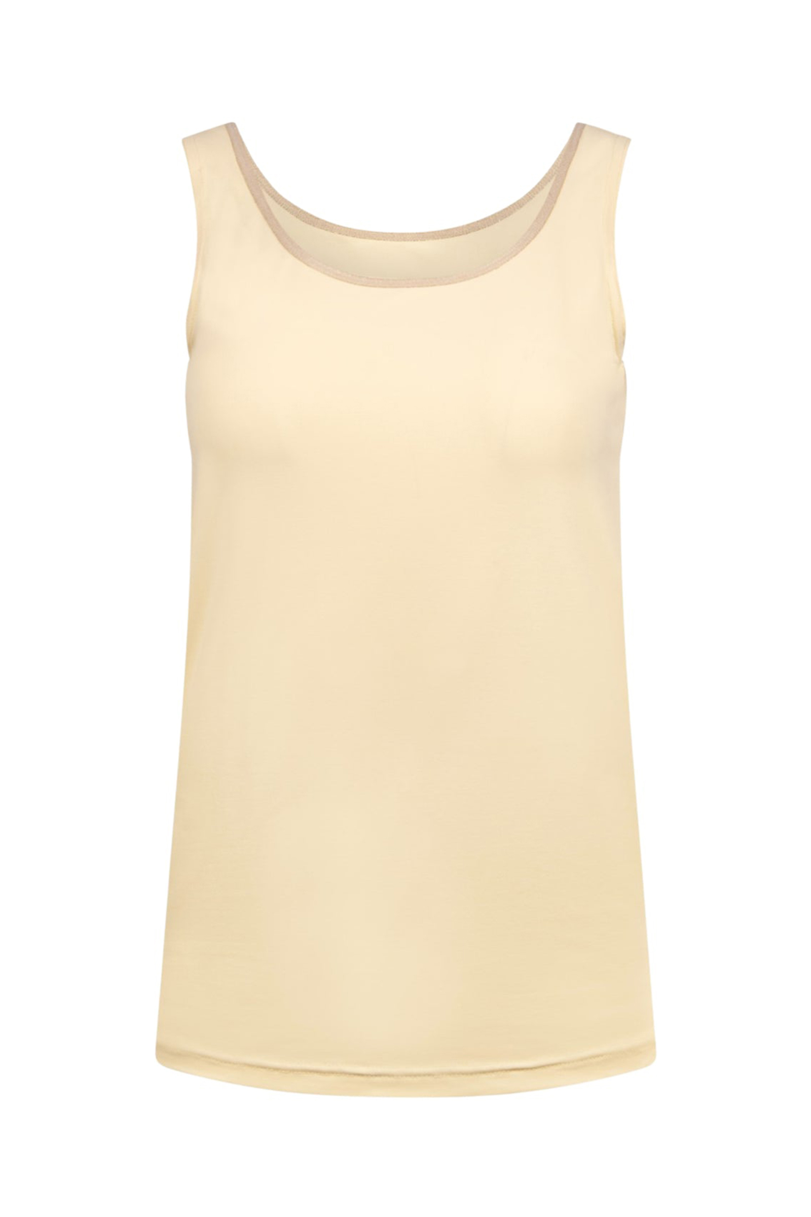 Dames top geel