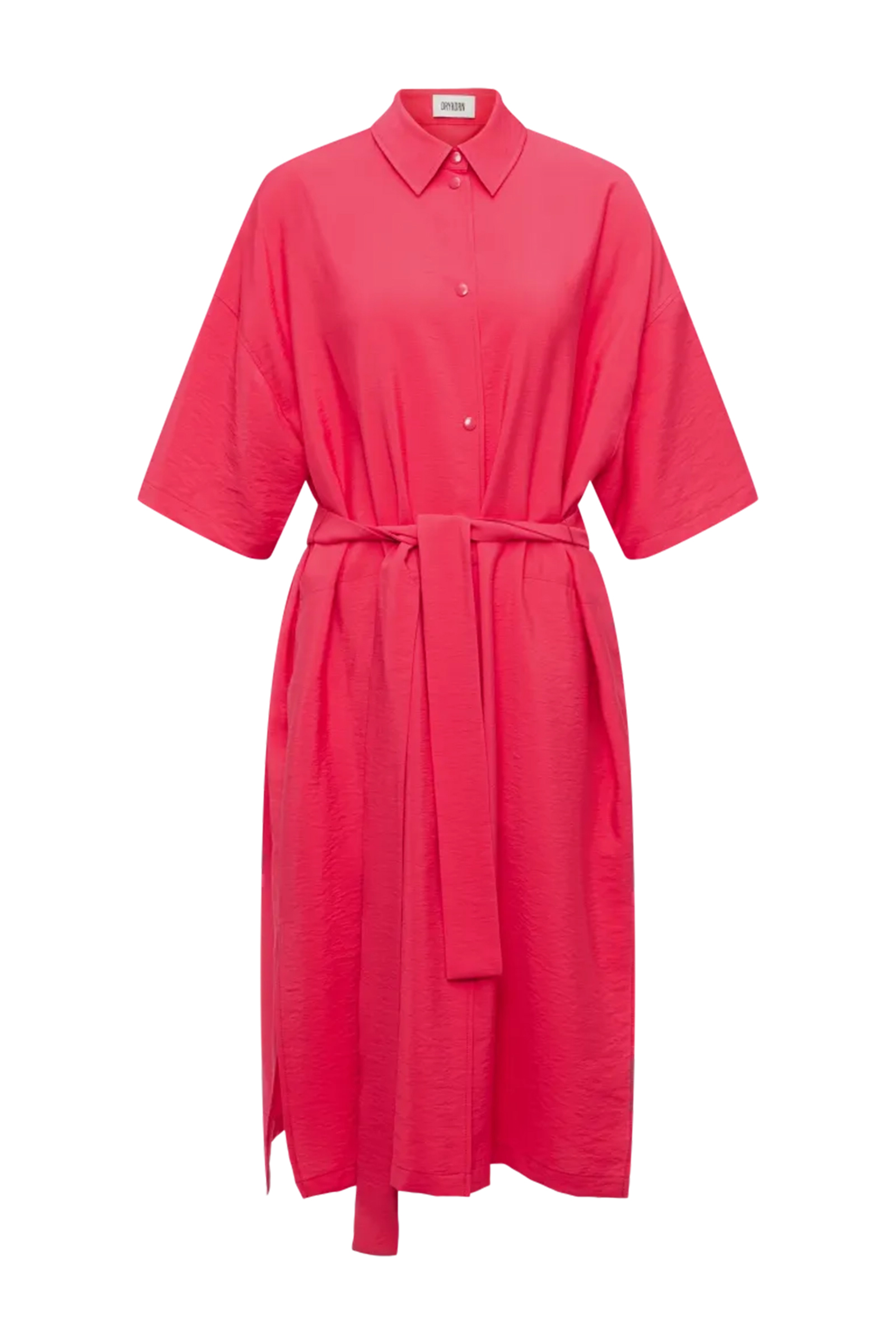 Dames blouse lange mouw rood