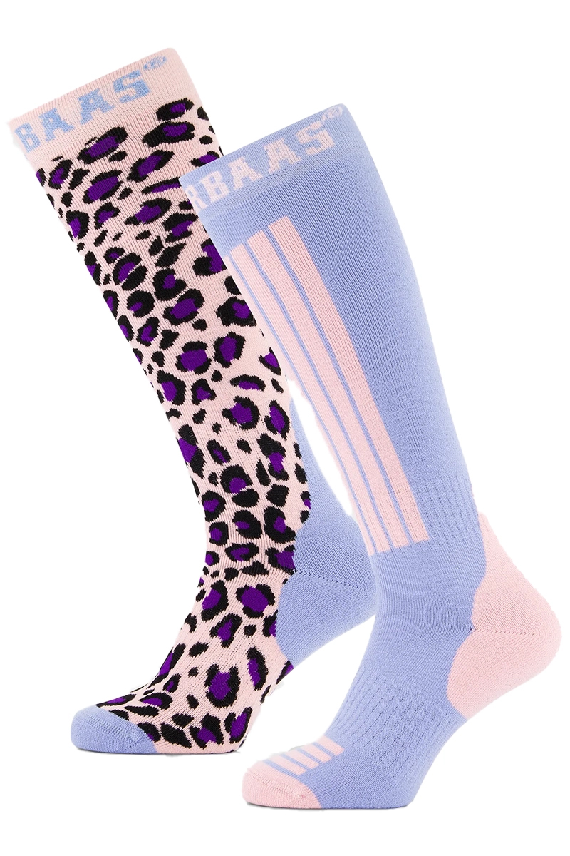 Wintersport kousen ski senior rose