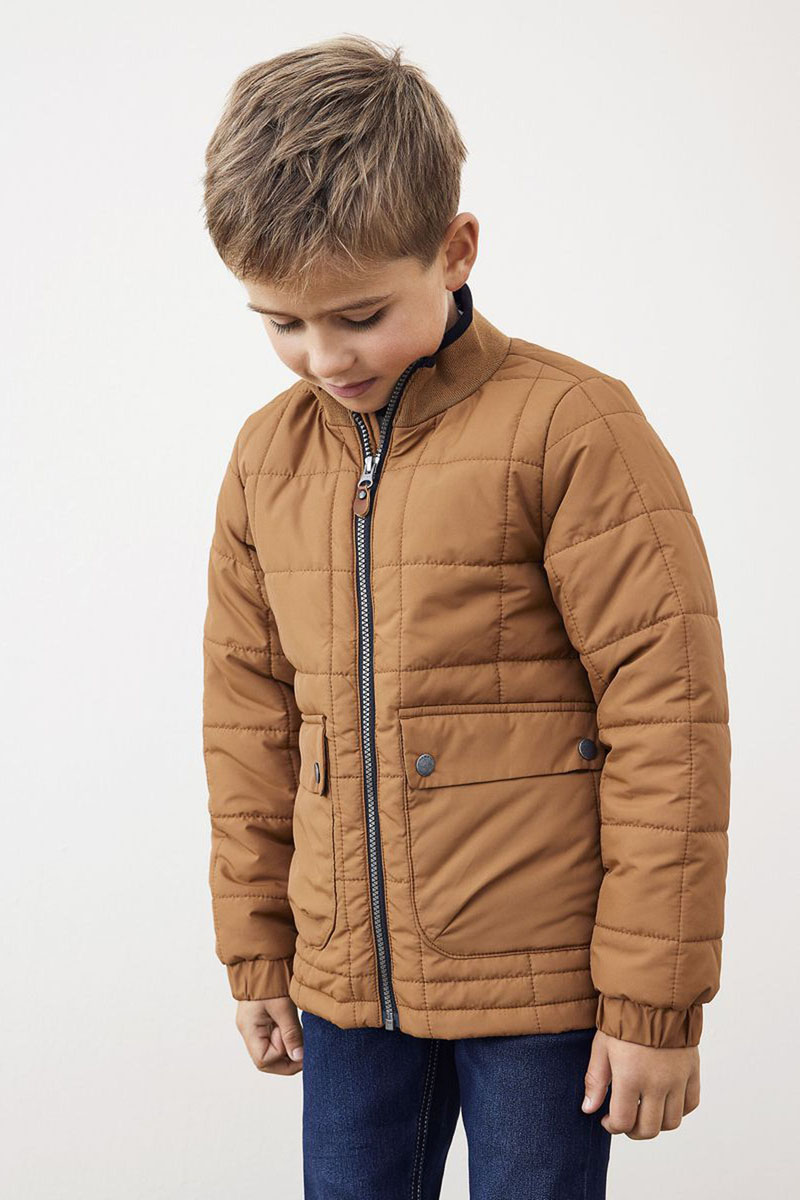 Name-It NKMMADDOX QUILT JACKET CAMP bruin/beige-1 2