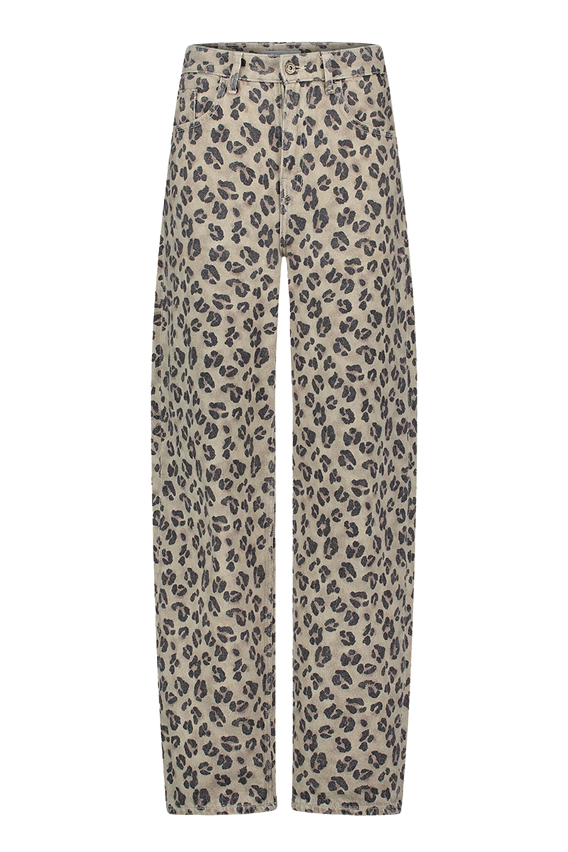 Dames broek bruin