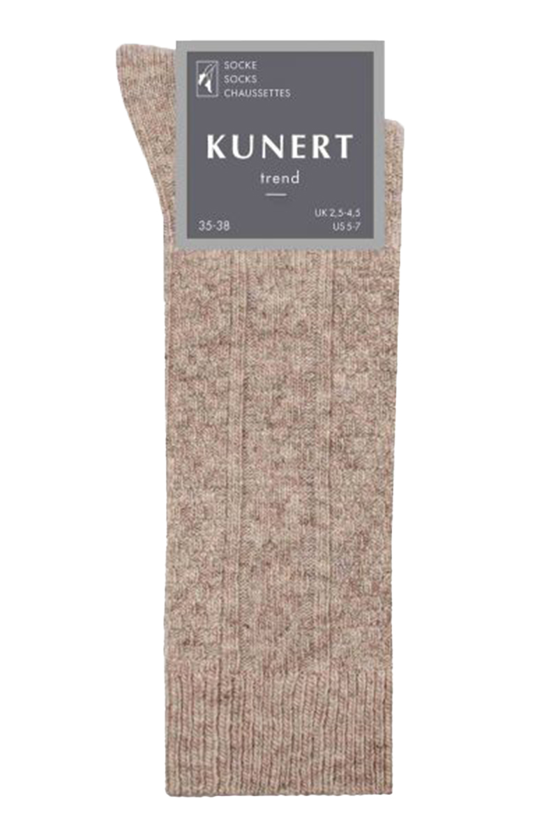 Kunert KNITTED BRAID Beige-mel. 1