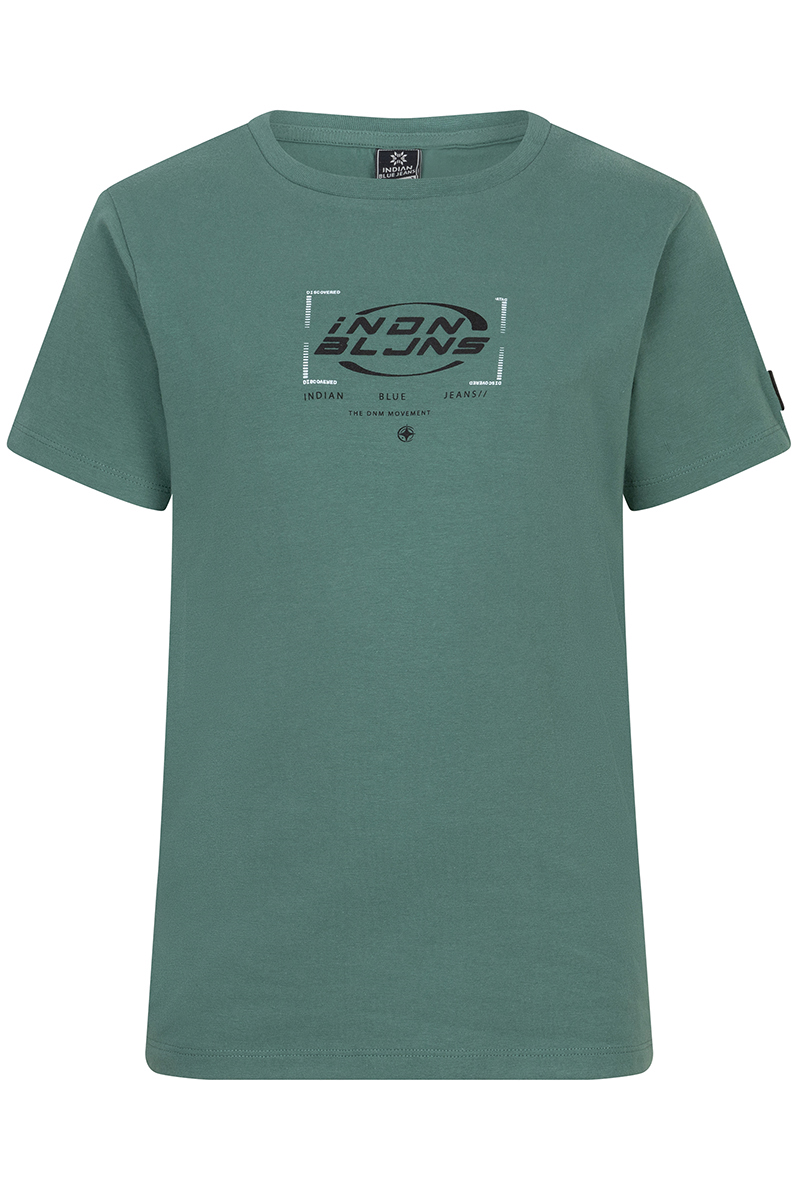 Jongens t-shirt korte mouw groen