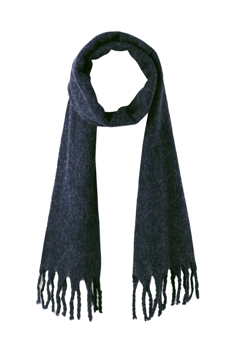 Dames sjaal blauw