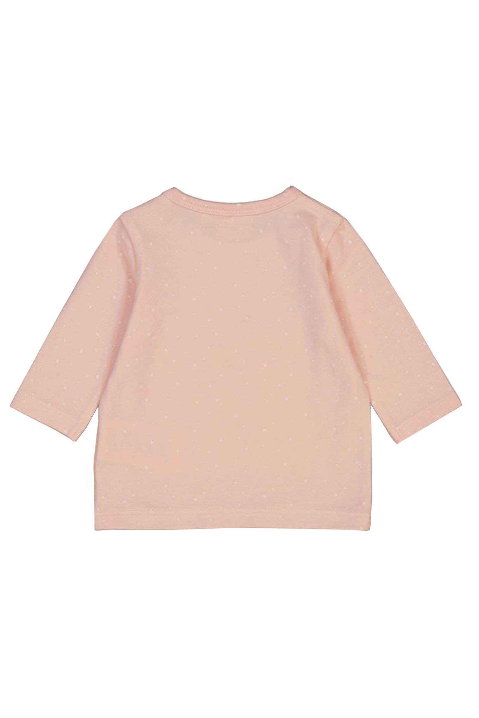Baby t-shirt lange mouw rose