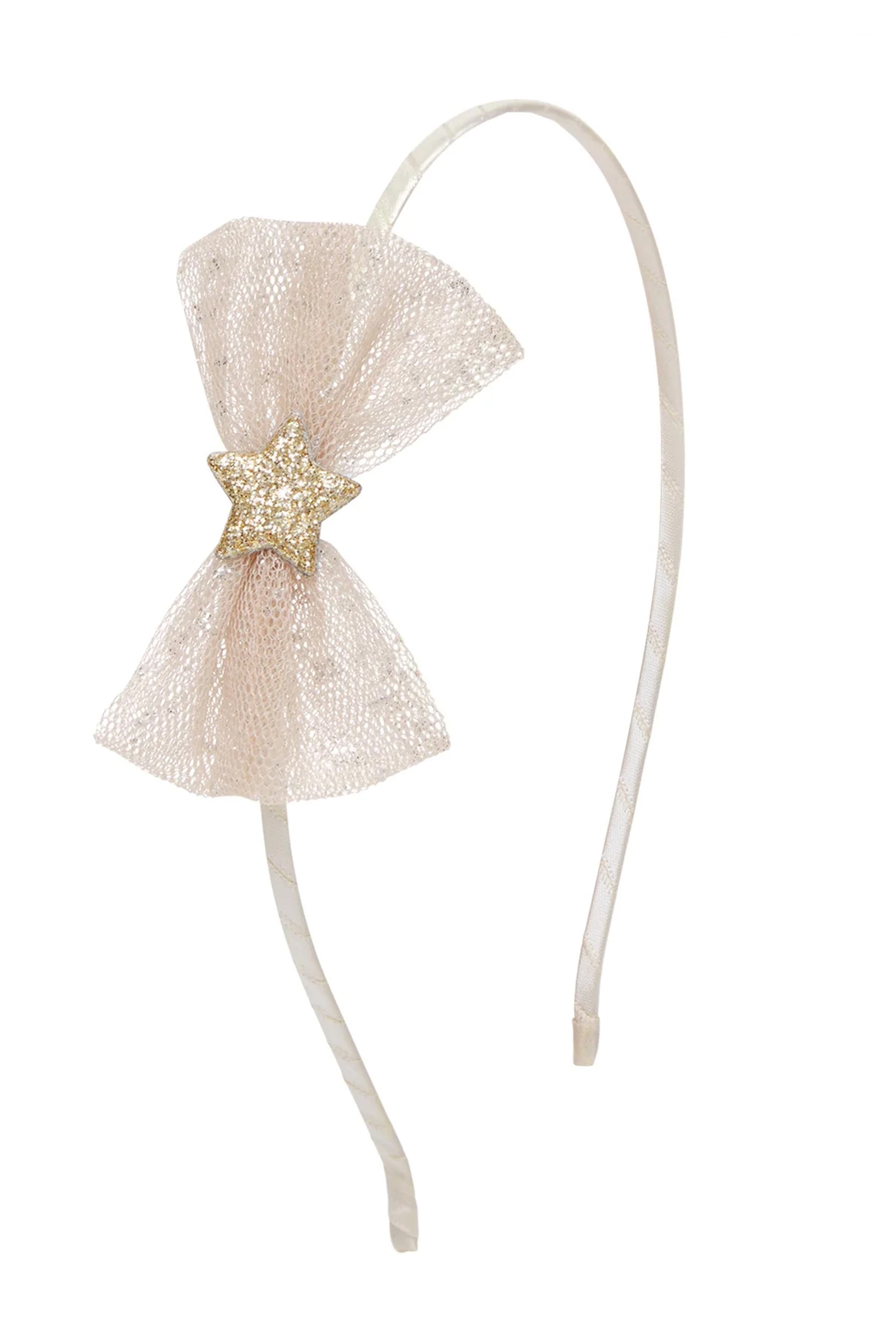 Meisjes haaraccessoires ecru