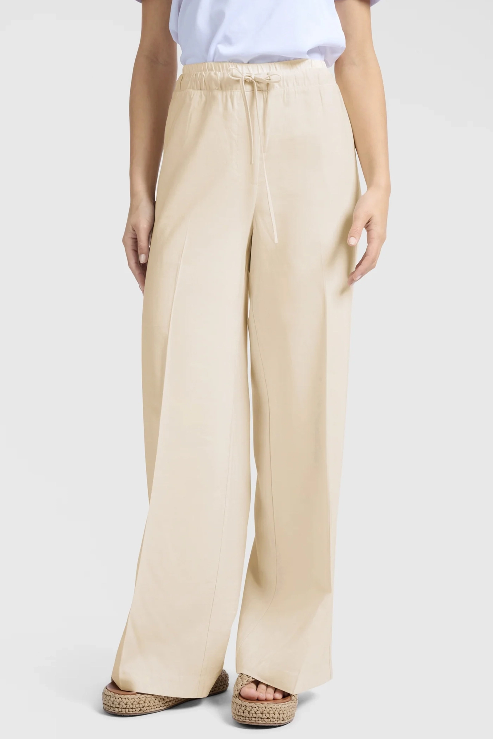 Dames broek bruin