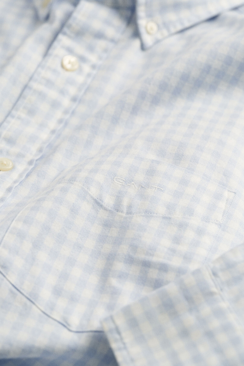 Heren overhemd lm casual blauw