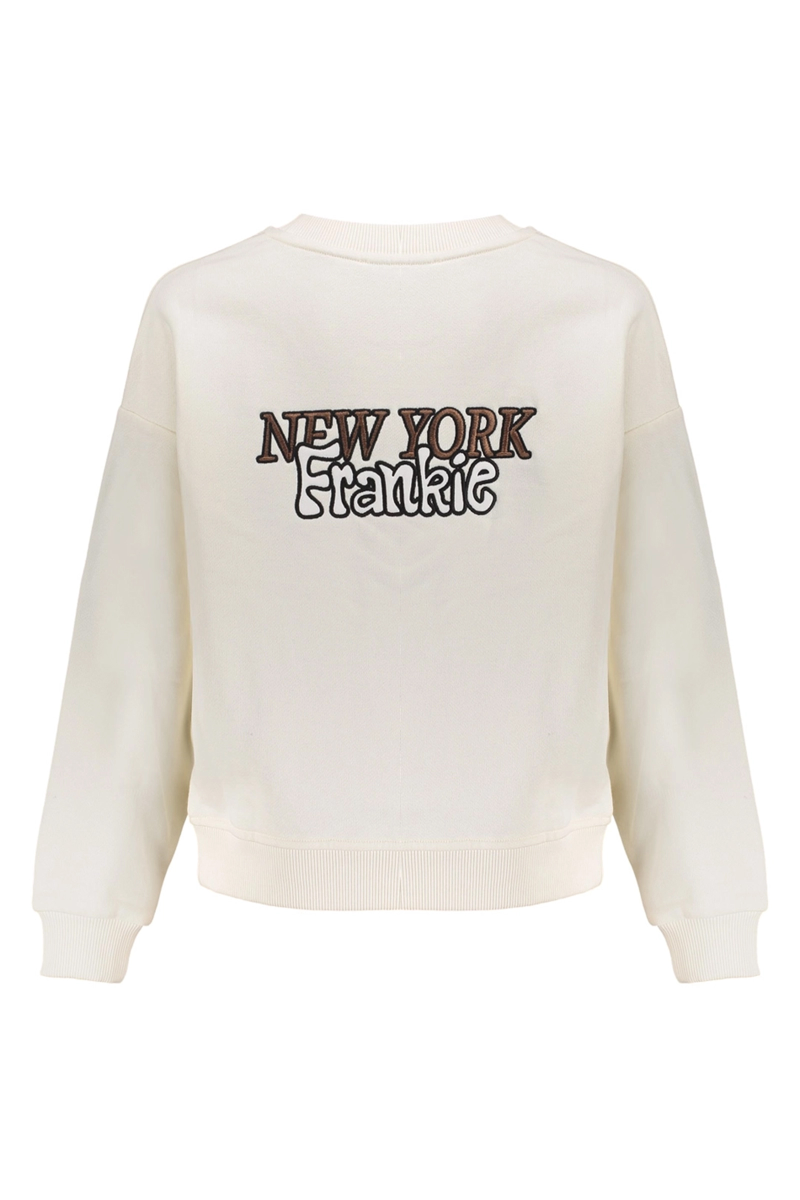 Meisjes sweater ecru