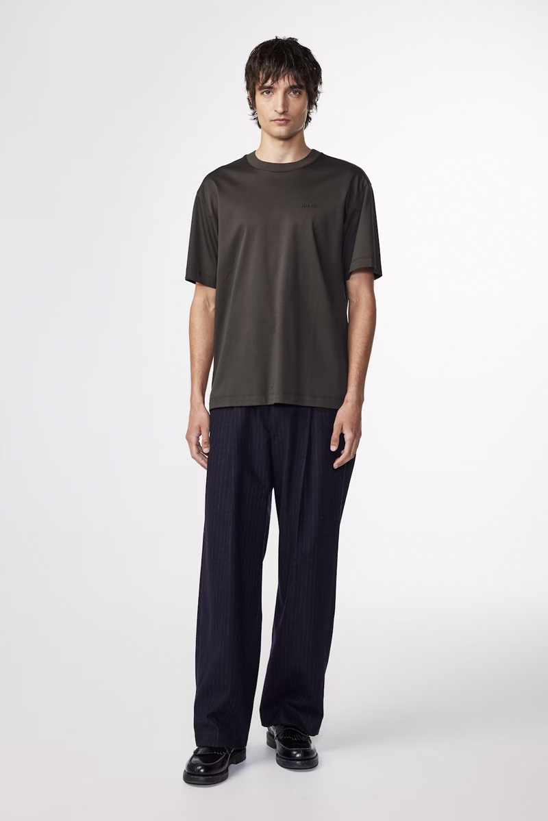 Heren t-shirt kortemouw groen