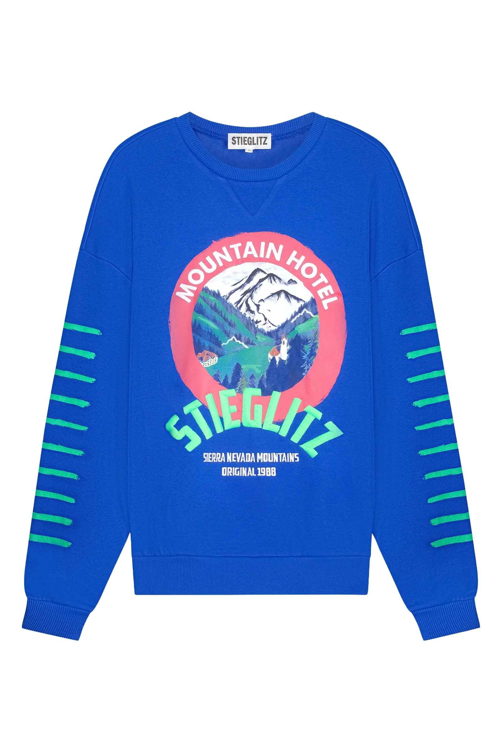 Dames sweater blauw