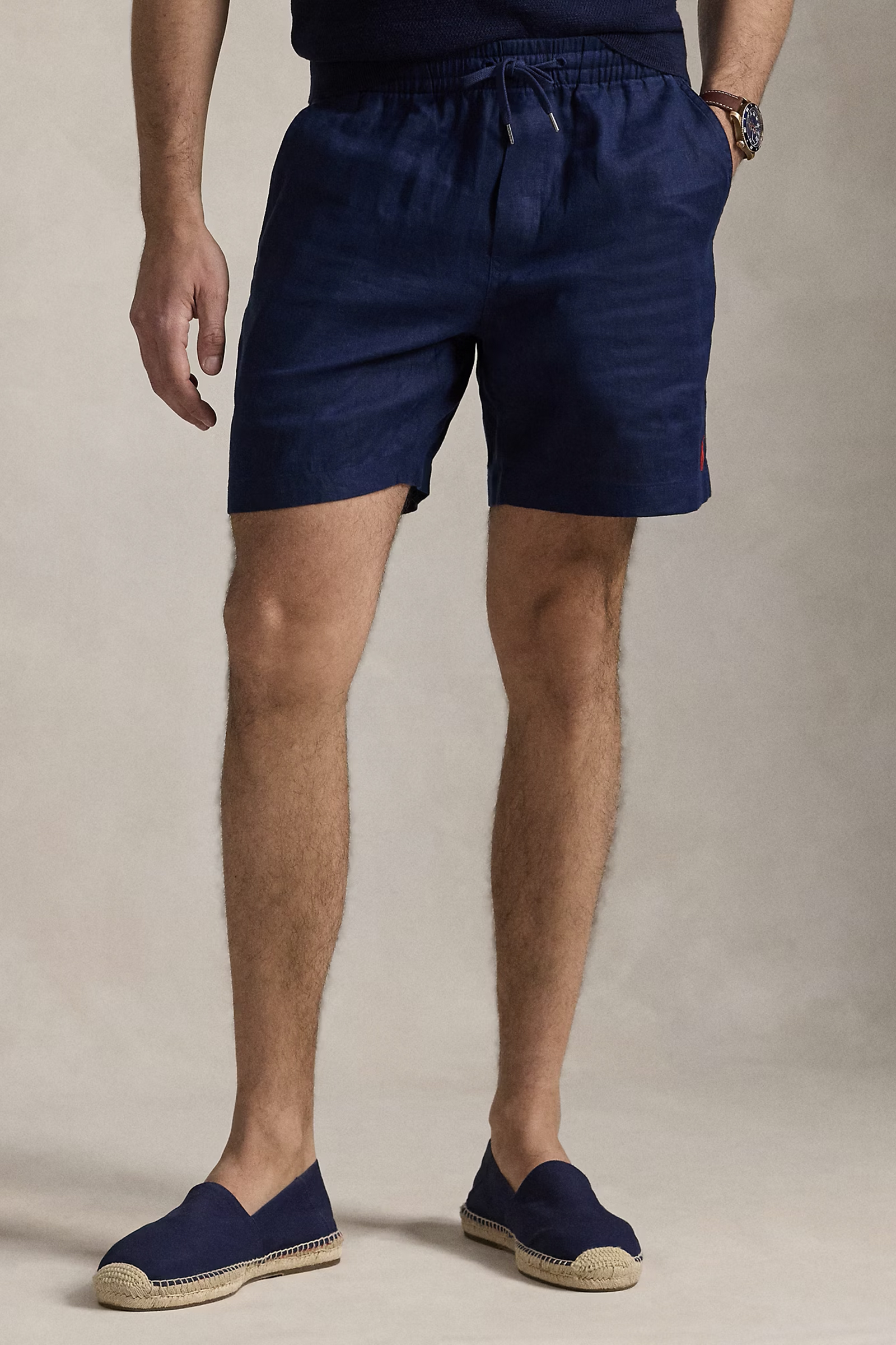 Polo Ralph Lauren LINEN Blauw-1 2