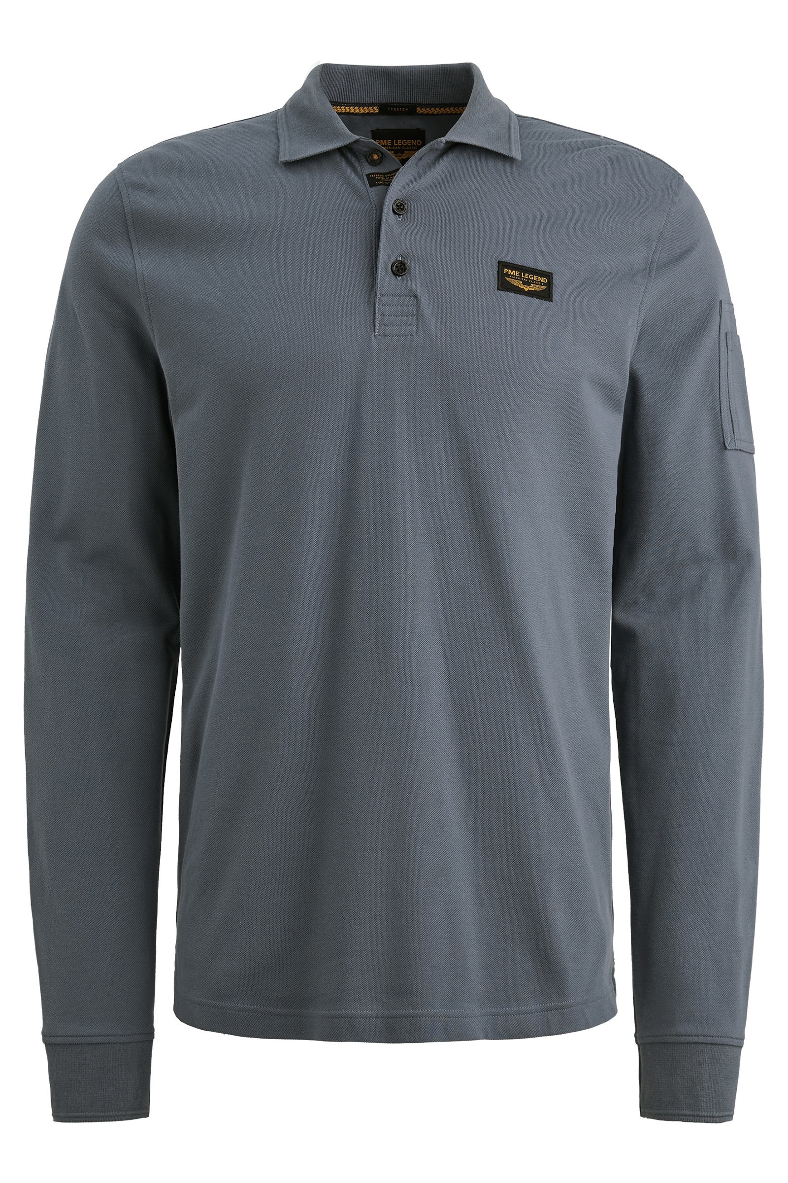 Heren overhemd lm casual blauw