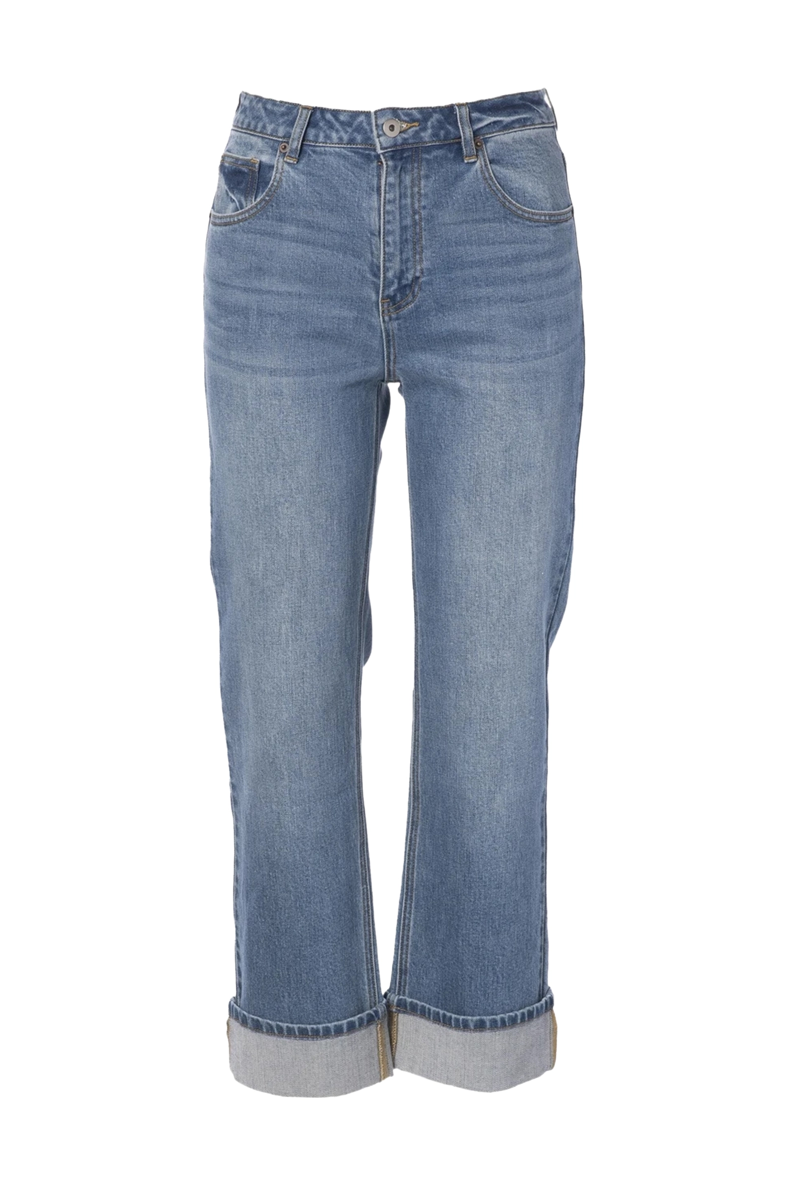 Dames jeans blauw
