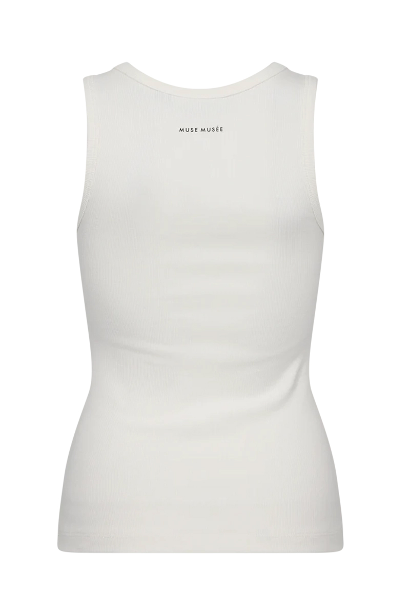 Dames top ecru