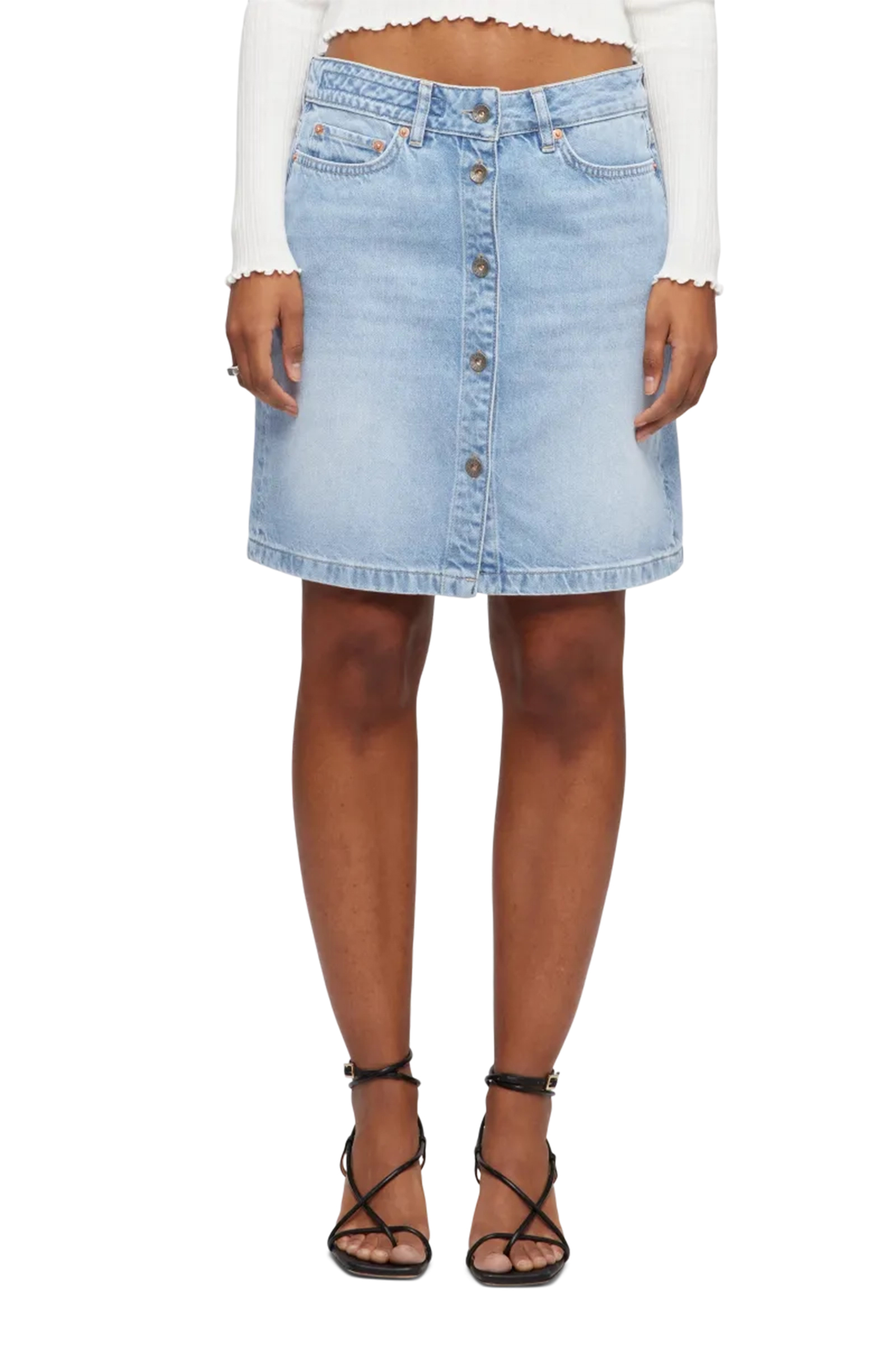 Dames rok blauw