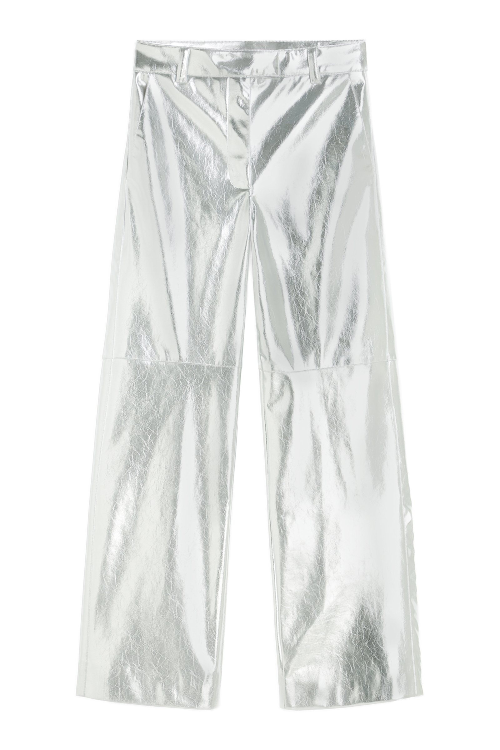 Dames broek zilver
