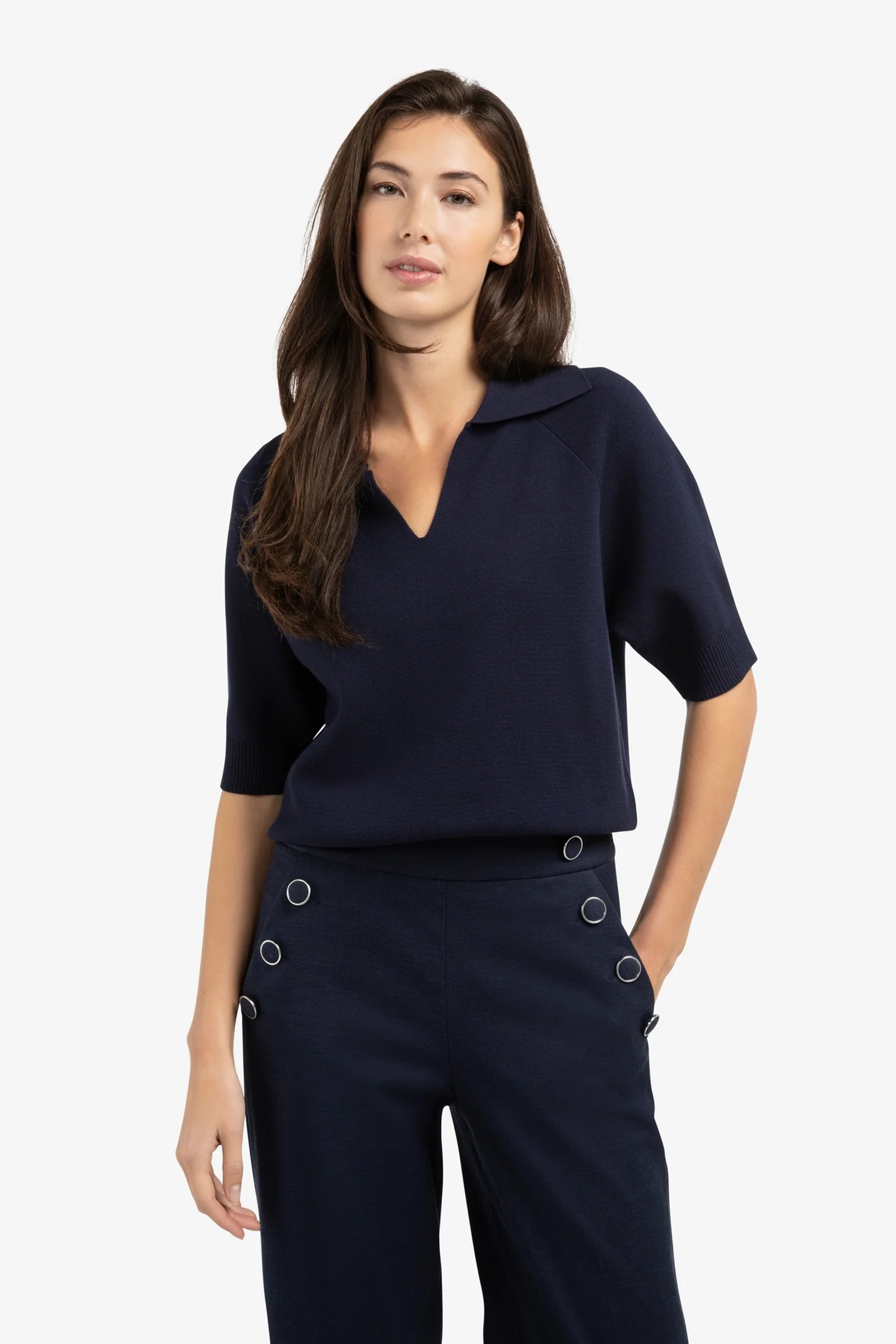 Dames sweater blauw