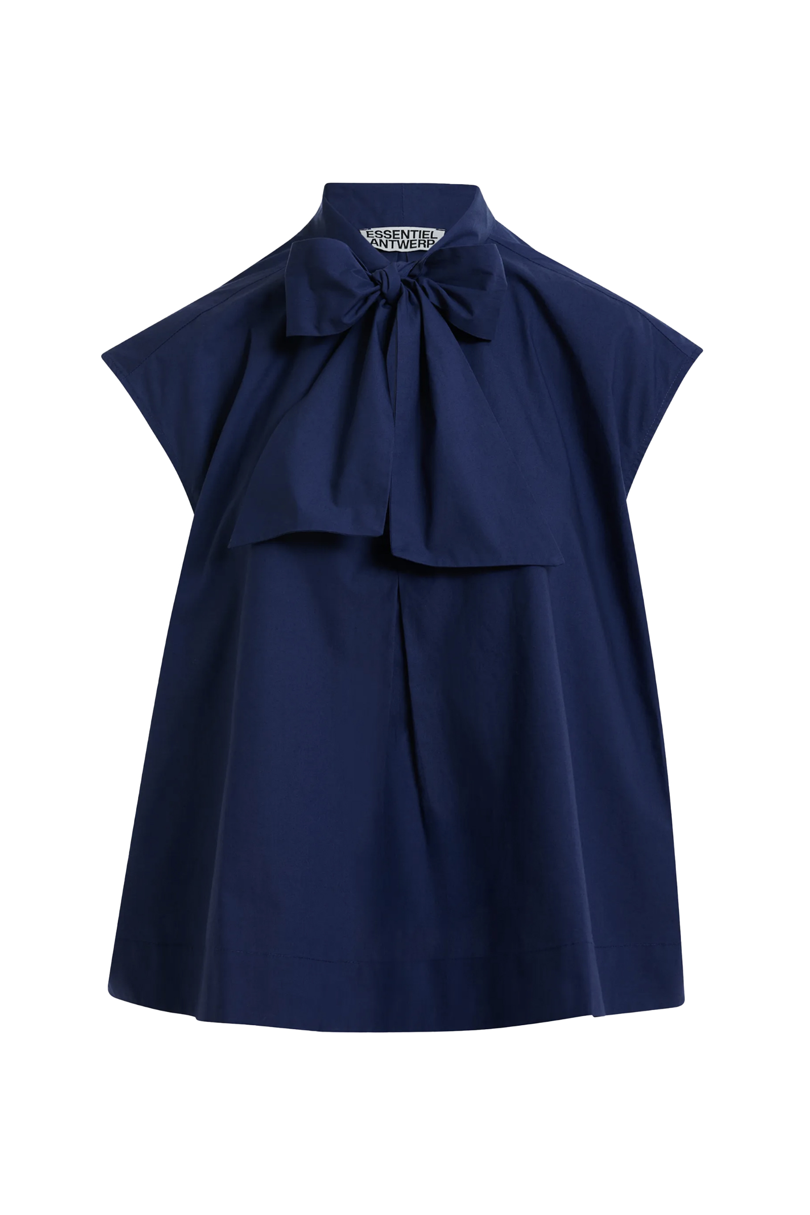 Dames t-shirt korte mouw blauw