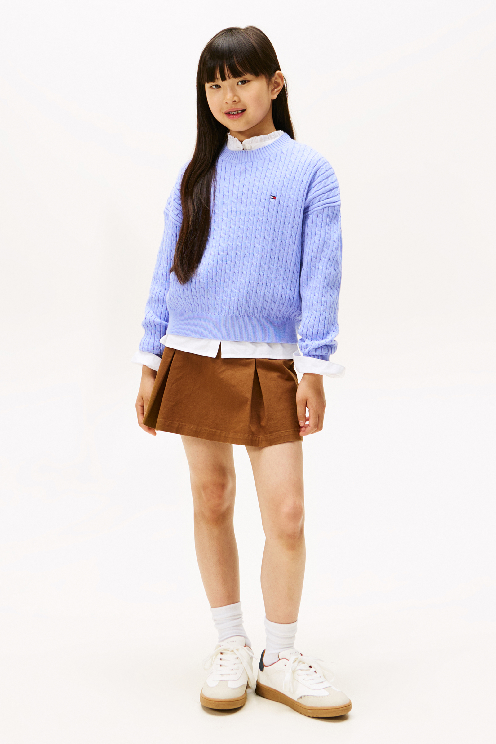 Meisjes trui blauw