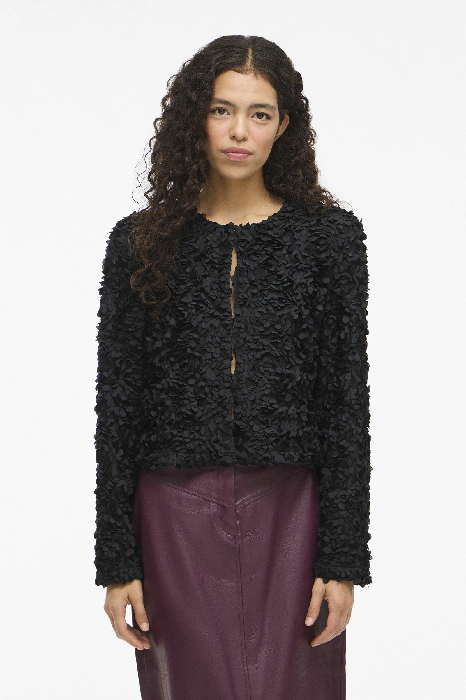 Dames vest zwart