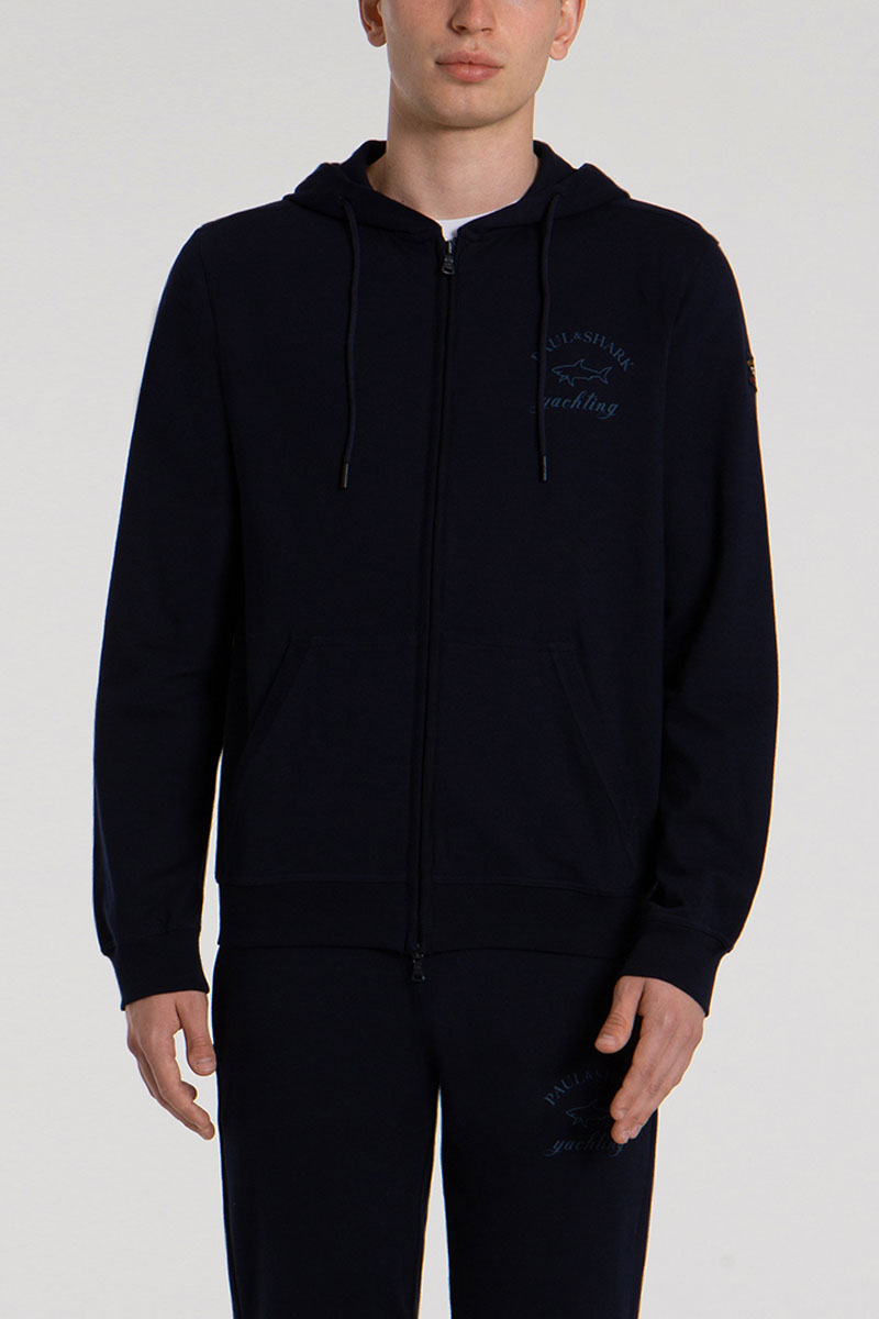 Heren vest blauw