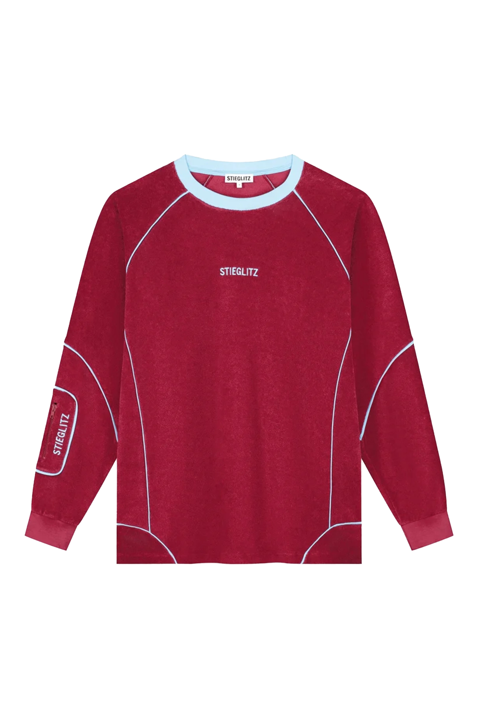 Dames sweater rood