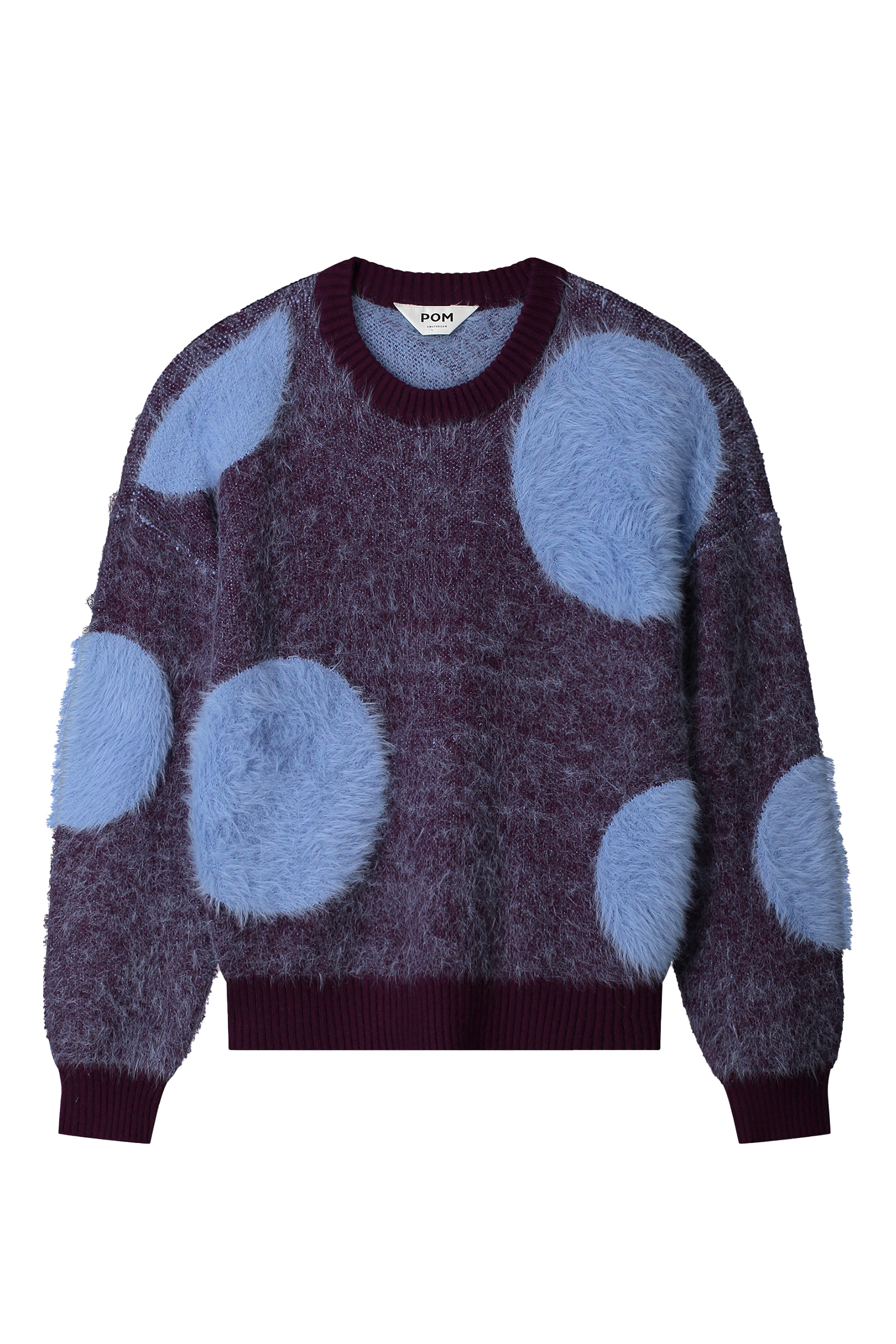 Dames sweater paars