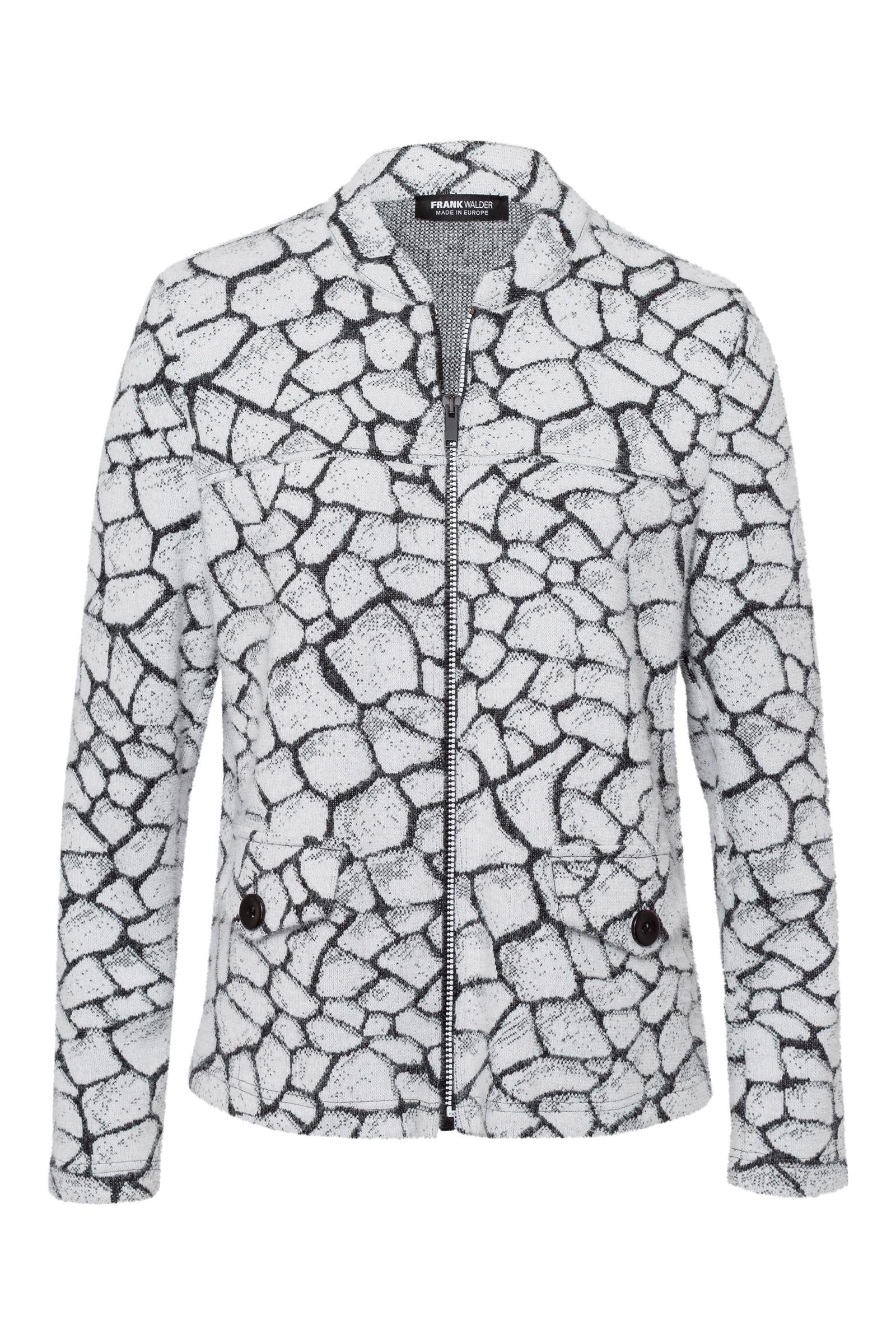 Dames vest grijs
